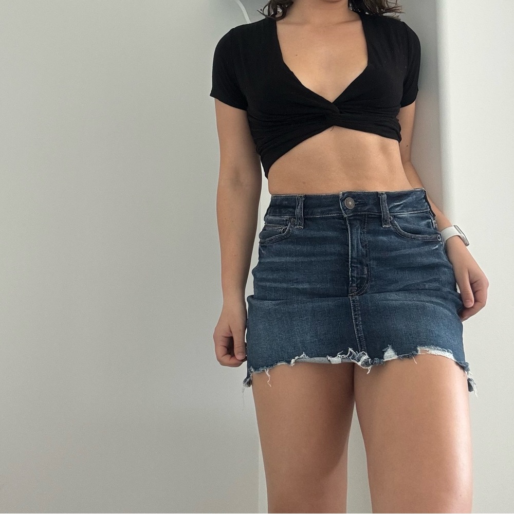 Black Crop Top